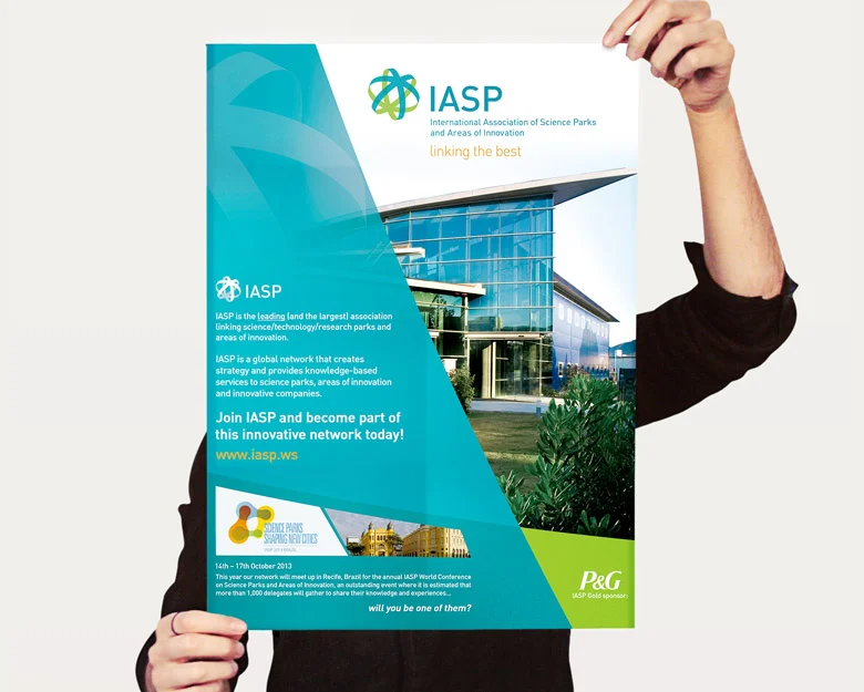 IASP, flyer, publicidad