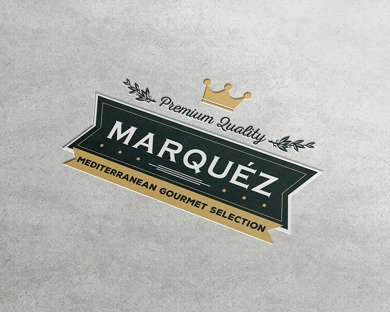 Marquéz Gourmet Selection, logotipos